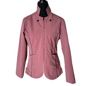 EQUINE COUTURE Pink Geneva Stretch Shell Jacket Riding Horse Equestrian Medium